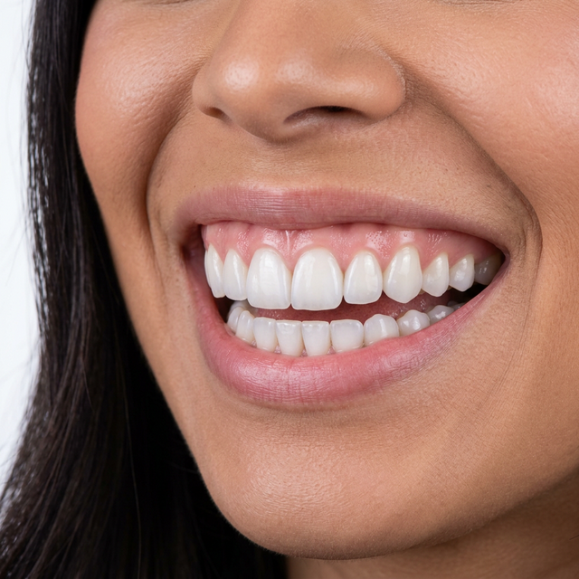 Resultado de tratamento estético dental